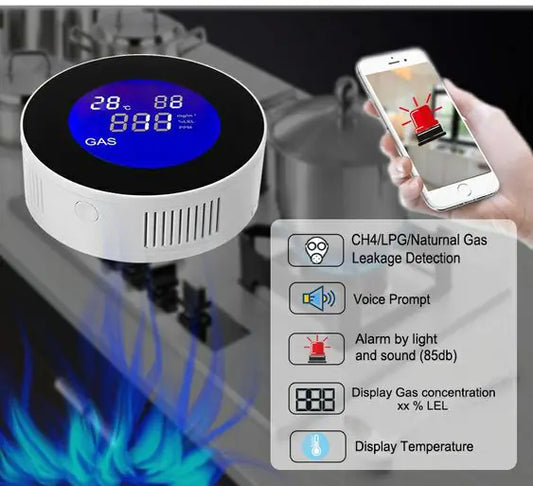 Wi-Fi Smart Natural Gas Detector