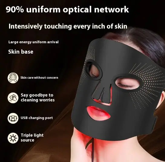 Silicone Photon Mask Instrument LED Lamp